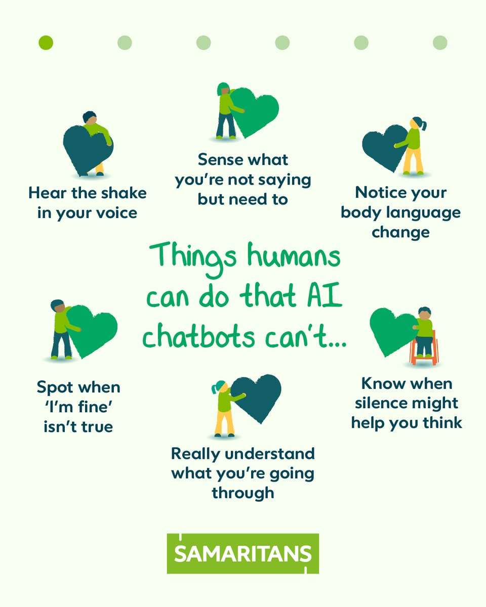 Advice from the Samaritans